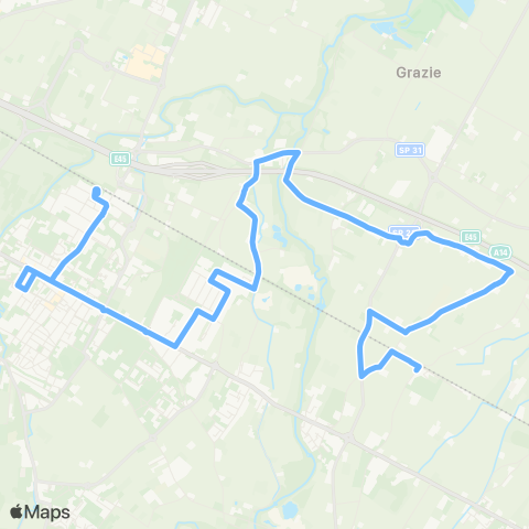 Tper BO San Lazzaro di Savena - Z.I. Cicogna - Borgatella - Mirandola map