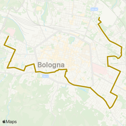 Tper BO Circolare periferica destra map