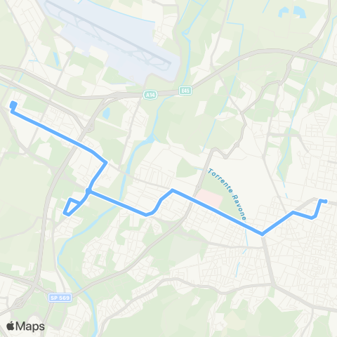 Tper BO Stazione Centrale - Santa Viola - Casteldebole - Normandia map