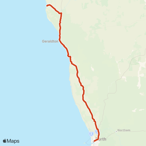 Transwa  map