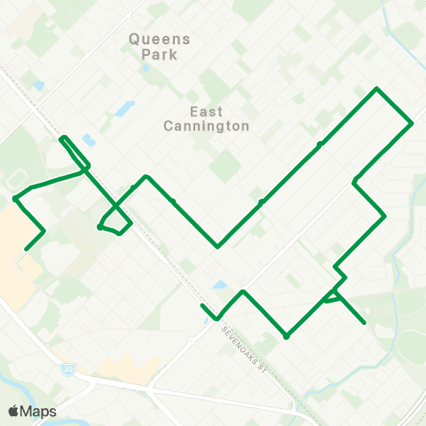 Transperth  map
