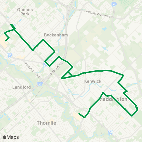 Transperth  map