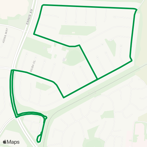 Transperth Rockingham - Hillman - Rockingham map