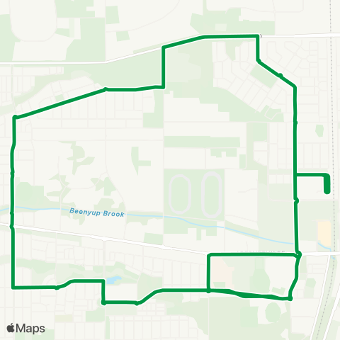 Transperth Armadale - Byford map