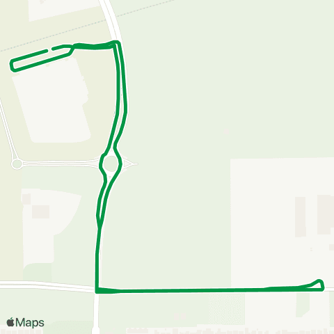 Transperth Curtin University - Subiaco Oval map