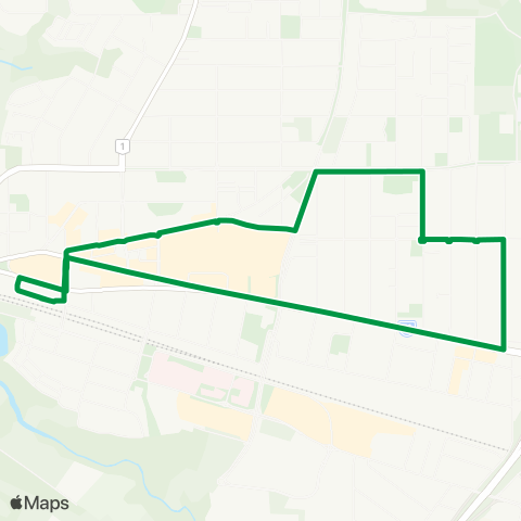 Transperth Midland - Midvale map