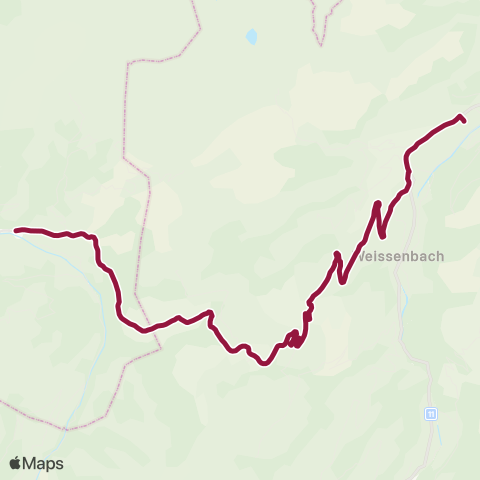 TPF - Transports publics fribourgeois Jaun, Bergbahnen - Boltigen, Bahnhof map
