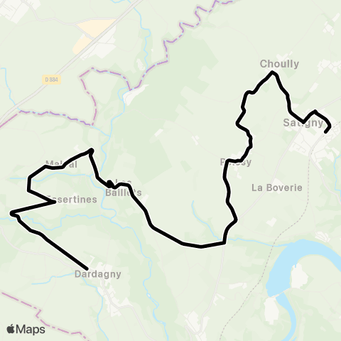 tpg - Transports publics genevois Satigny, gare - Dardagny, douane map