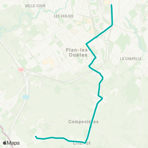 tpg - Transports publics genevois Grand-Lancy, Stade de Genève - Bardonnex, village map