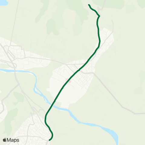 Transport Public Local Str. Eugen Dobrilă (Burdujeni Sat) - Centru map