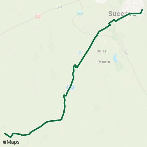 Transport Public Local Vornicenii Mari - Dom Polski map