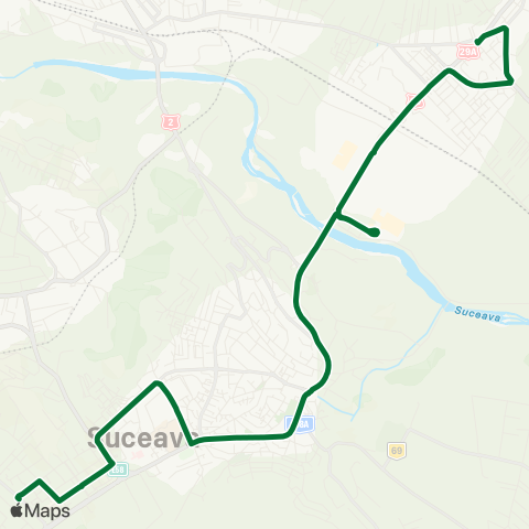 Transport Public Local Cinema - Cartier Obcini map