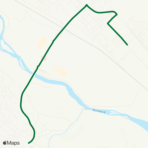 Transport Public Local Cartier LANIȘTE - Centru map