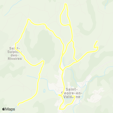 Transports du Pays Voironnais St Geoire Consuoz Abris - Lambertière map