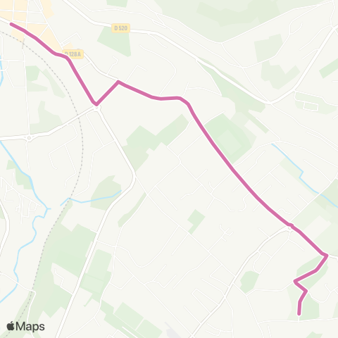 Transports du Pays Voironnais Ehpad Coublevie - Tardy map