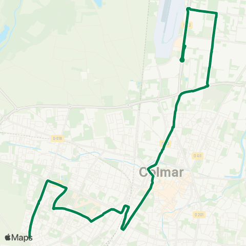 TRACE Europe – ZI Nord / Aéroport map