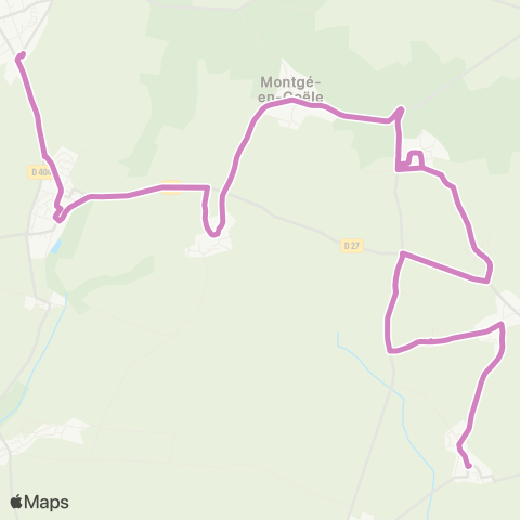 Île-de-France Mobilités Ctre <> Gare de Dammartin / Juilly / St-Mard map