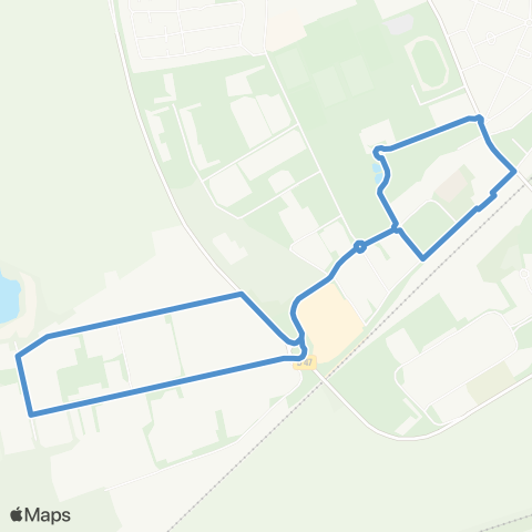 Île-de-France Mobilités Goussainville Gare <> Goussainville Gare map