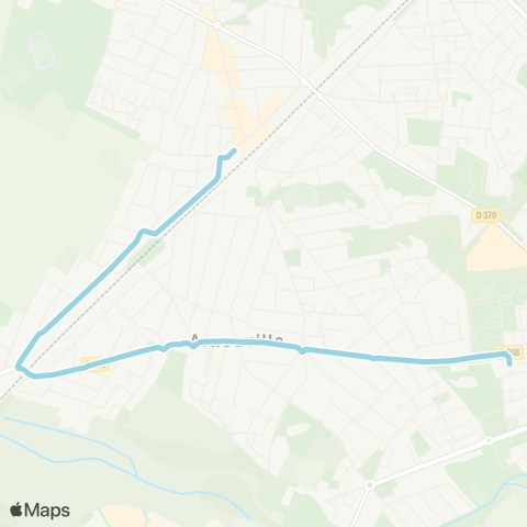 Île-de-France Mobilités St Blin (Lycée René Cassin) <> Gare de Villiers-le-Bel Gonesse Arnouville map