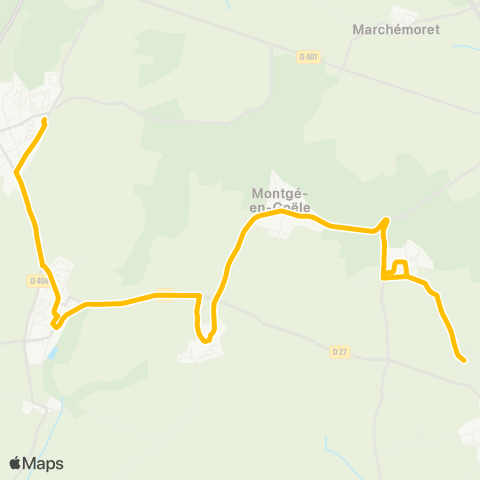 Île-de-France Mobilités Collège Georges Brassens <> Église map