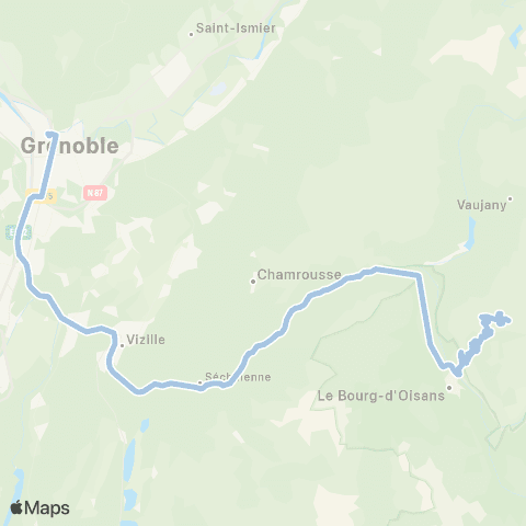 Transaltitude Transaltitude Alpe d'Huez map