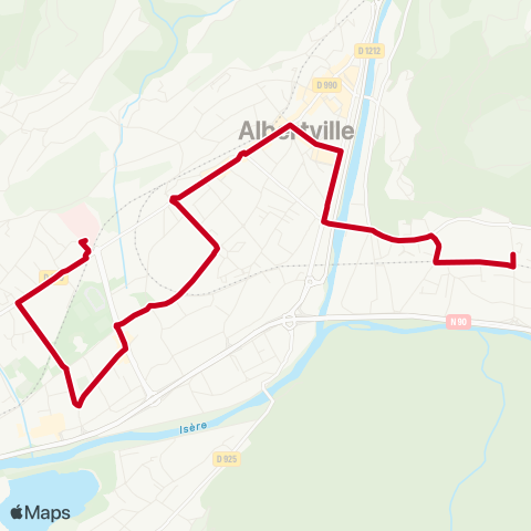 TRA Mobilité Hôpital-Pont de Rhonne map
