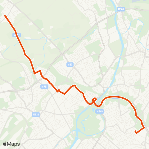 Ilévia Verlinghem - Lambersart / Glf map