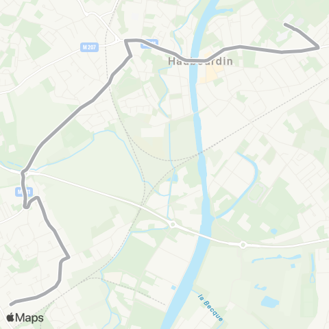 Ilévia Scolaires Ligne Scolaire 901 map