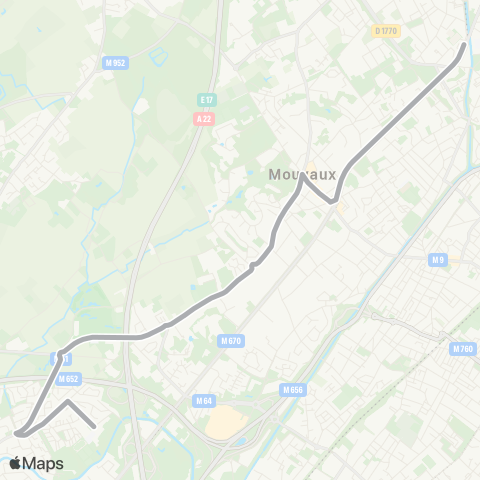 Ilévia Scolaires Ligne Scolaire 905 map