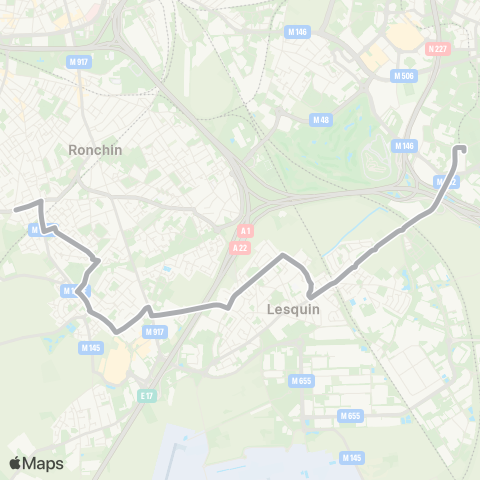 Ilévia Scolaires Wattignies / Lesquin Collège Charlemagne map