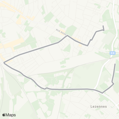 Ilévia Scolaires Ligne Scolaire 926 map