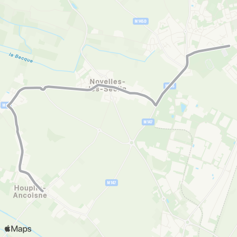 Ilévia Scolaires Ligne Scolaire 927 map