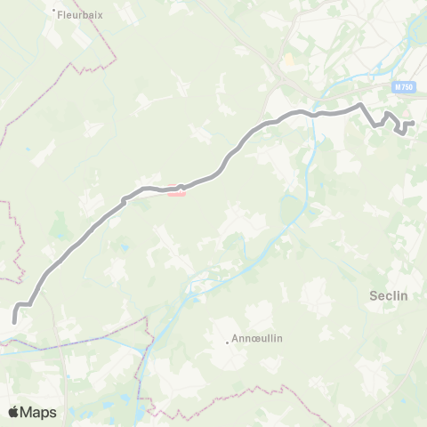 Ilévia Scolaires Ligne Scolaire 931 map