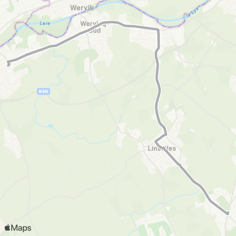 Ilévia Scolaires Ligne Scolaire 940 map