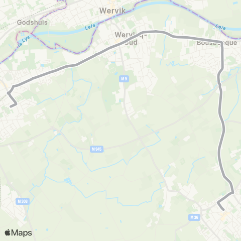 Ilévia Scolaires Ligne Scolaire 943 map