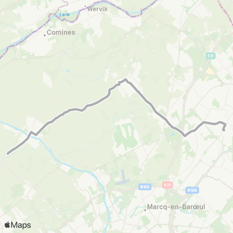 Ilévia Scolaires Ligne Scolaire 978 map