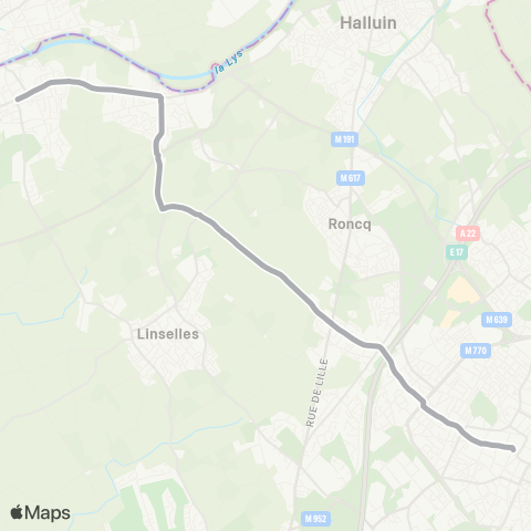 Ilévia Soirée Résa Tourcoing Centre map