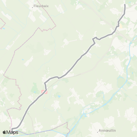 Ilévia Résa la Bassée - St Philibert map