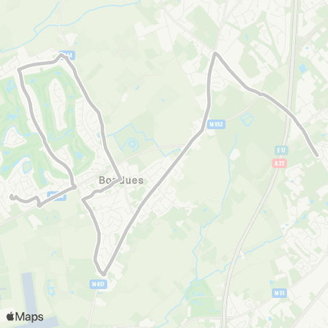 Ilévia Ets Scolaires Bondues - Mouvaux map