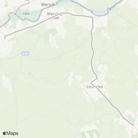 Ilévia Comines - Ste Marie - Inst la Croix Blanche map