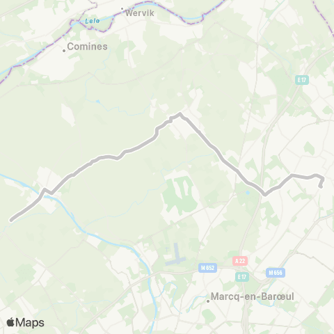 Ilévia Quesnoy - Ste Marie - Croix Blanchegambetta map