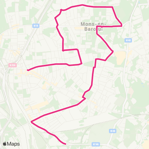 Ilévia Citadine Lille Fives - Lille ZI Hellu-Épine map