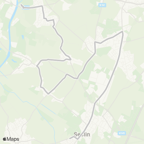 Ilévia Seclin Apolda - Lycée Beaupré Canteraine map