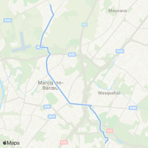 Ilévia Les Prés e Pisani - Nord Tourcoing map