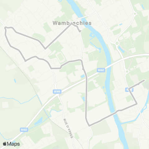 Ilévia Wambrechies Château - Collège Debeyre map
