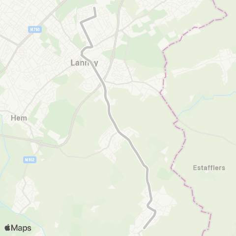 Ilévia Collège Gambetta Leers - Willems Pureur map