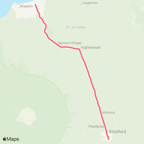 Taranaki Regional Council Stratford - NPBHS & FDMC map