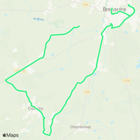Tréma Scolaire Bressuire map