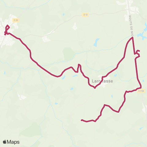 Tréma Scolaire Moncoutant / Largeasse / Moncoutant map