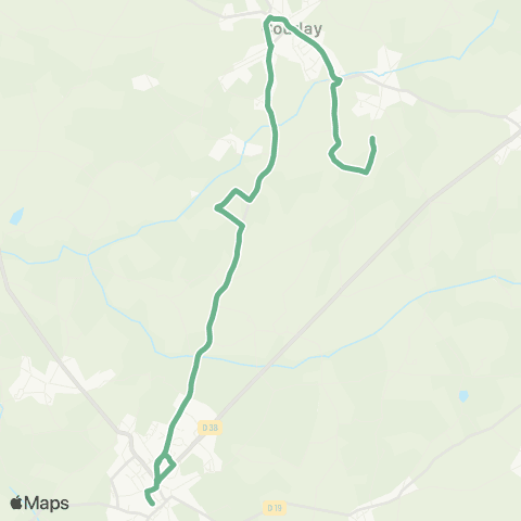 Tréma Scolaire Moncoutant / Courlay 1 / Moncoutant map
